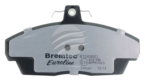 EURO-LINE BRAKE PADS SET CIVIC VI (EJ, EK) 1.6 I Vti BT2090ELC