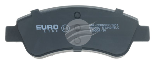 EURO-LINE BRAKE PADS SET PEUGEOT 306 (BOSCH) 2006- BT2104ELC