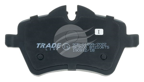 TRADELINE BRAKE PAD SET FRONT MINI COOPER S (R56) 2006- BT2106TS