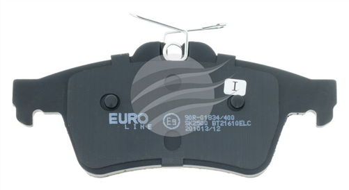 EURO-LINE BRAKE PADS SET PEUGEOT 508 1.6 GTHDi 2011- BT21610ELC