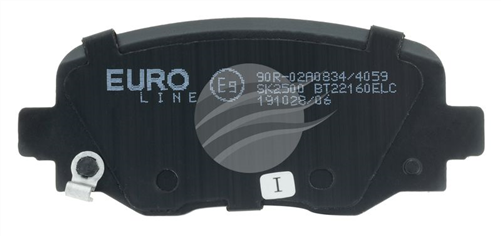 EURO-LINE BRAKE PADS FIAT 500X 1.4L 2015- BT22160ELC