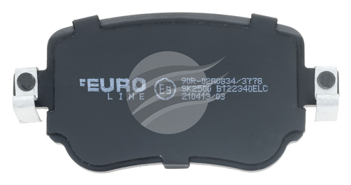 EURO-LINE BRAKE PADS SET VW GOLF VII (5G1, BE1) 2.0TDI BT22340ELC