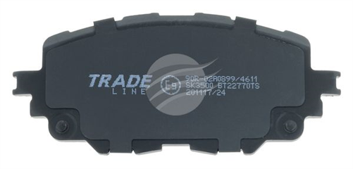 TRADE-LINE BRAKE PADS SET MAZDA MX-5 IV (ND) 2.0L 2016- BT22770TS