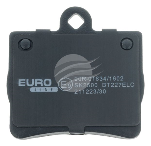 EURO-LINE BRAKE PADS SET MERCEDES C-CLASS (W202) 1 PIN BT227ELC