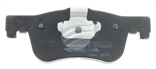 EURO-LINE FRONT BRAKE PADS SET BMW 3 SERIES (F30, F31) 320i BT2325ELC