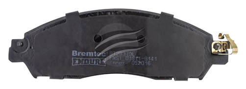 ENDURE 4WD BRAKE PADS SET NAVARA D23 NP300 MERC X250D BT23370E