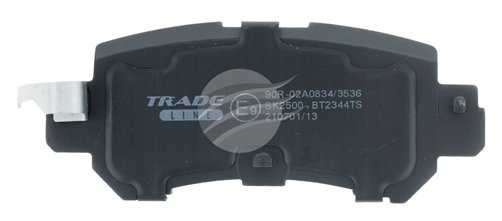 TRADE-LINE BRAKE PAD REAR SET MAZDA CX5 (KE, DK) 2.0L 2012- BT2344TS