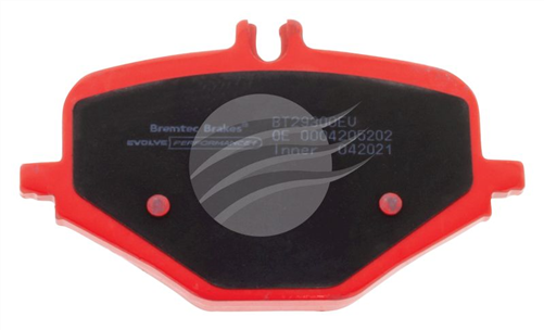 EVOLVE CERAMIC PERFORMANCE MERC W463 G63 REAR BRAKE PADS BT29300EV