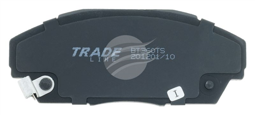 TRADE-LINE BRAKE PADS SET HONDA INTEGRA 1.6 DA6, DA8 BT360TS