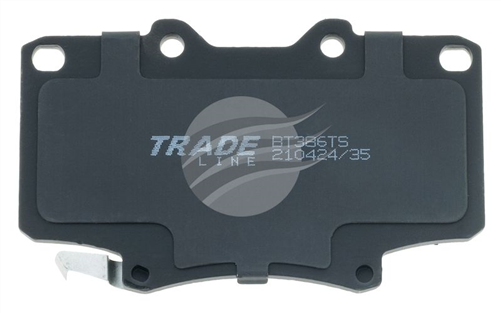 TRADE-LINE BRAKE PADS SET TOYOTA LANDCRUISER 80 SERIES BT386TS