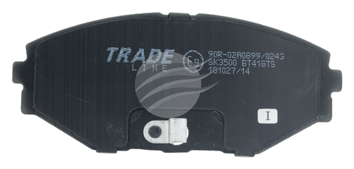 TRADELINE BRAKE PAD SET FRONT NISSAN MAXIMA/INFINITI 90-97 BT418TS