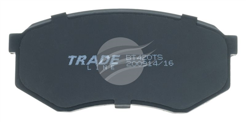 TRADE-LINE BRAKE PADS SET TOYOTA HILUX RN90 1989-98 BT420TS