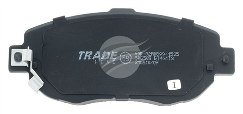 TRADE-LINE BRAKE PADS SET LEXUS IS200 1999- BT431TS