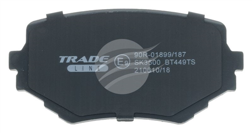 TRADE-LINE BRAKE PAD FRONT SET SUZUKI VITARA GRAND VITARA XL7 BT449TS