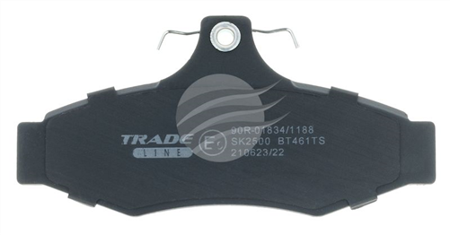 TRADE-LINE BRAKE PADS SET MITSUBISHI MAGNA 1991-04 BT461TS