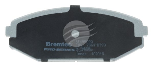 PRO-LINE BRAKE PADS SET HONDA MDX 4D WAGON 2001-03 BT485PRO