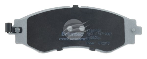 PRO-LINE BRAKE PADS SET HOLDEN BARINA TK 1.2L 2010- BT489PRO