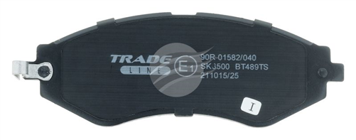 TRADE-LINE BRAKE PADS SET DAEWOO NUBIRA 1997- BT489TS