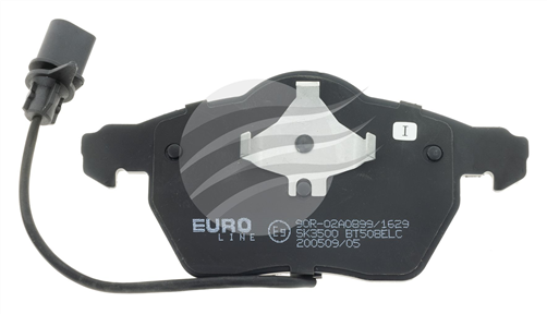 EURO-LINE BRAKE PAD FRONT SET AUDI A4 VW PASSAT BT508ELC