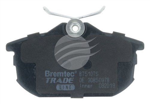 TRADE-LINE REAR BRAKE PADS SET VOLVO S40 1995-03 BT510TS