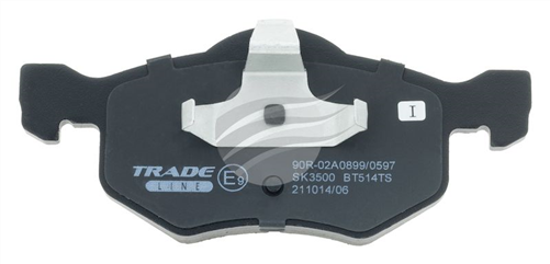 TRADE-LINE BRAKE PADS SET MAZDA TRIBUTE 4WD 2000- BT514TS