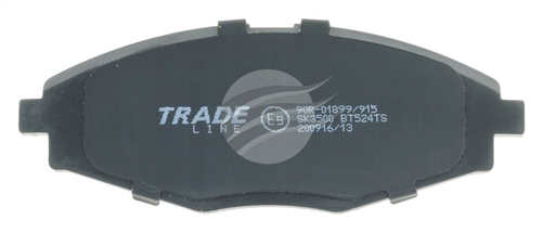 TRADE-LINE BRAKE PADS SET DAEWOO LANOS 1.5 1997- BT524TS