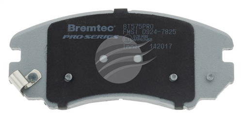 PRO-LINE BRAKE PADS SET HYUNDAI TIBURON 2.7 2002- BT575PRO