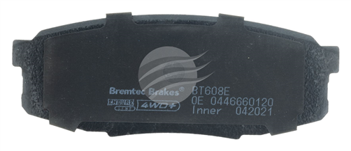 4WD REAR BRAKE PADS SET TOYOTA LANDCRUISER 200 SERIES BT608E