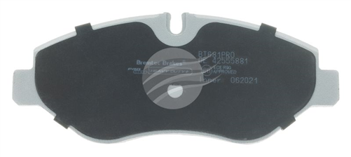 PRO-LINE BRAKE PADS SET IVECO DAILY III 29C, 35C 2006- BT681PRO