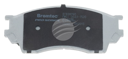 PRO-LINE BRAKE PADS SET FORD COURIER XL 4WD 2.5, 2.6 BT838PRO