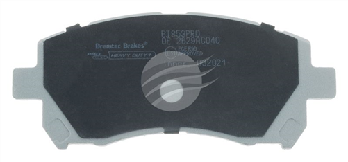 PRO-LINE BRAKE PADS SET SUBARU IMPREZA 2.0 1998- BT853PRO