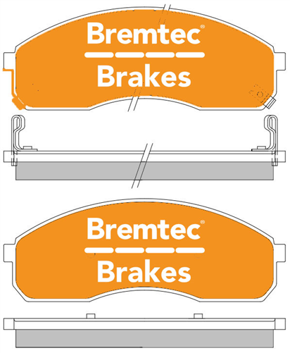 PRO-LINE BRAKE PADS SET KIA CARNIVAL 1999- BT867PRO