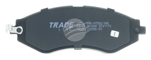 TRADE-LINE BRAKE PADS SET DAEWOO NUBIRA 1.6, 2.0 1997-03 BT871TS