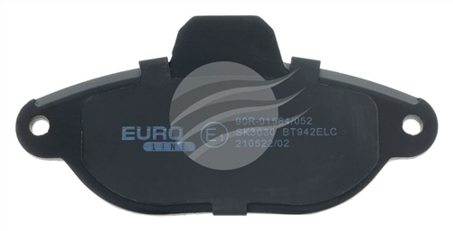 EURO-LINE BRAKE PADS SET FIAT 500 1.2 2007- BT942ELC