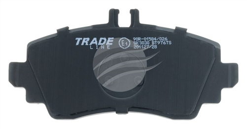 TRADE-LINE BRAKE PADS SET MERCEDES A190, A210 (W168) BT976TS