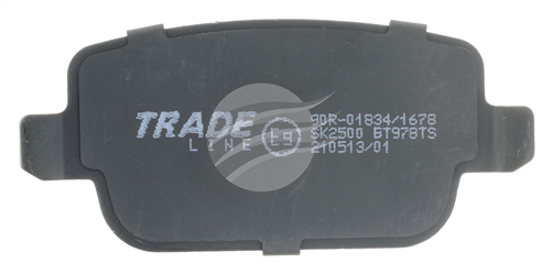 TRADE-LINE BRAKE PAD REAR SET KUGA MONDEO FREELANDER VOLVO BT978TS