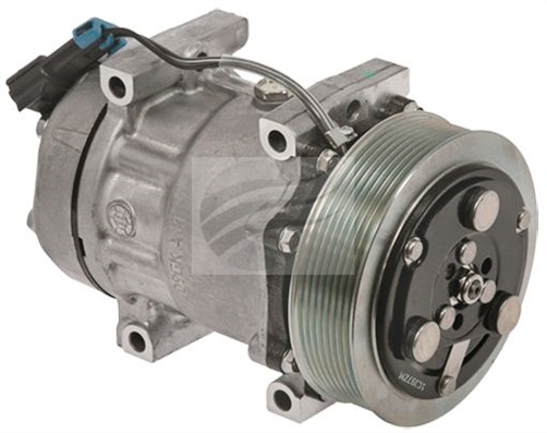 COMPRESSOR VOLVO 7 & 12L SD7H15 12V 8PV 130MM H/PAD WV HEAD CM8493