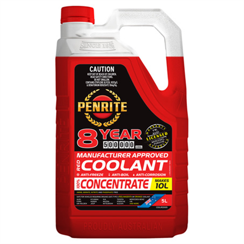 Red OEM Approved Coolant Concentrate 5L