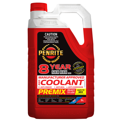 Red OEM Approved Coolant Premix 5L