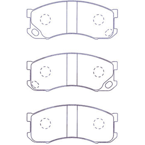 FRONT DISC BRAKE PADS - MITSUBISHI CANTER FA/FB/FD  85-