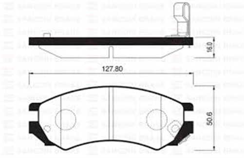 FRONT DISC BRAKE PADS - NISSAN PULSAR N16 CERAMIC 00-07