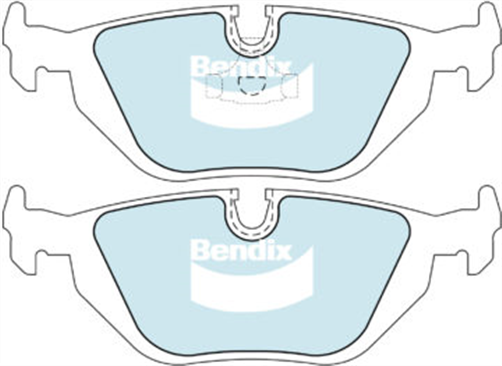 REAR DISC BRAKE PADS - BMW SERIES 3 E36