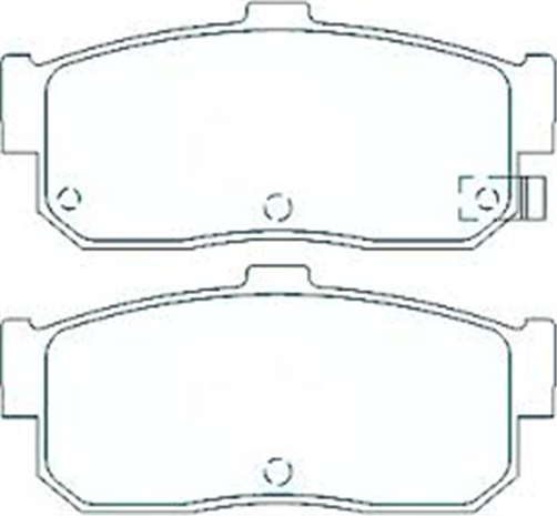 REAR DISC BRAKE PADS - NISSAN MAXIMA  91-03