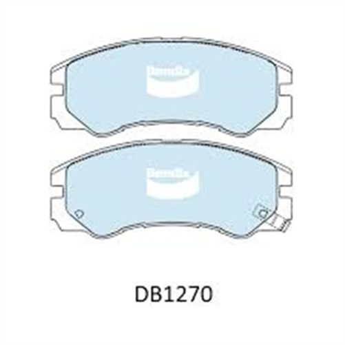 FRONT DISC BRAKE PADS - ISUZU TROOPER CERAMIC 92-96