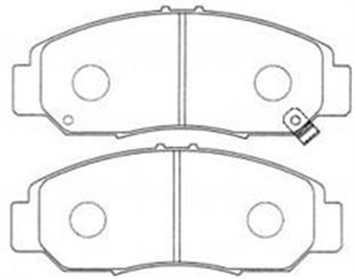 FRONT DISC BRAKE PADS - HONDA ACCORD CL CERAMIC 03-