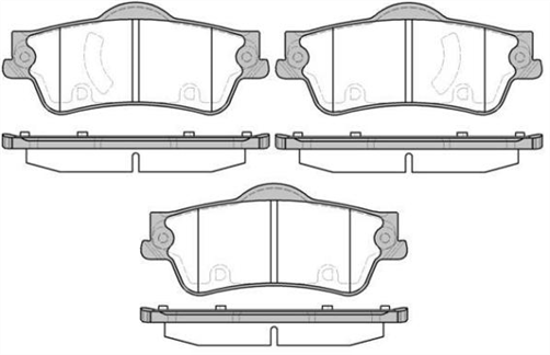 REAR BRAKE PADS - HOLDEN COMMODORE VE CERAMIC 06-