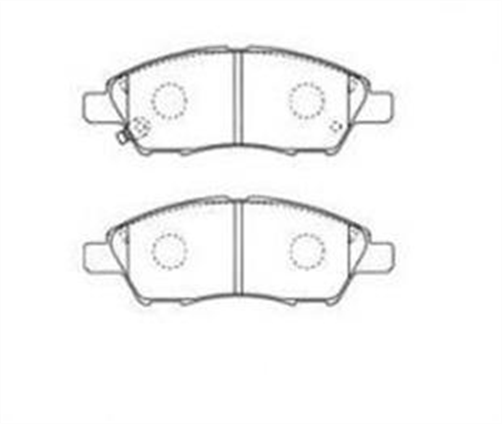 FRONT DISC BRAKE PADS - NISSAN TIIDA 06- DB1830 E