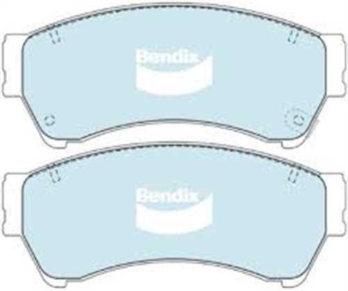 FRONT DISC BRAKE PADS - MAZDA 6 GG GH CERAMIC 05-