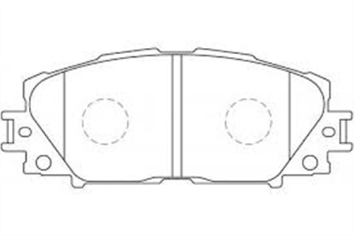 FRONT DISC BRAKE PADS -  TOYOTA PRIUS 1.8 HYBRID 09- DB2159 E