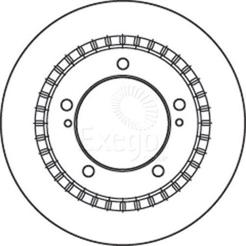 Disc Brake Rotor 286mm x 15 Min